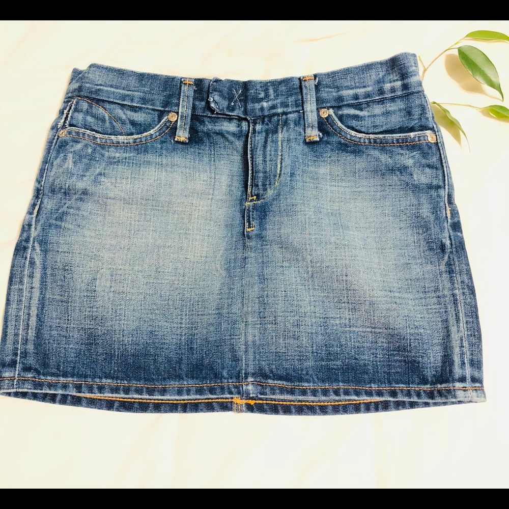 Mini Jean skirt
